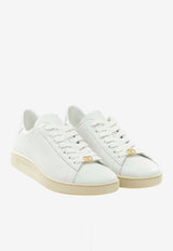 Leather Low-Top Sneakers