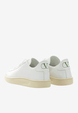 Leather Low-Top Sneakers