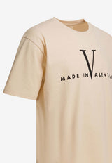Valentino Made in Valentino T-shirt Yellow 8V3MG16PBAQQT3_604406aa-8bad-47fd-b5c6-fc4d382135c6