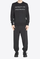 Crewneck Sweatshirt with Logo-Print