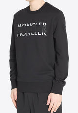 Crewneck Sweatshirt with Logo-Print