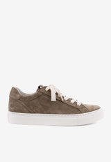 Brunello Cucinelli Suede Leather Low-Top Sneakers Brown MZSFG2525C8850_Safari_40000138