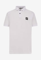 Stone Island Compass Patch Polo T-shirt White L1S152200008S0017V1001_White_48900886