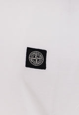 Stone Island Compass Patch Polo T-shirt White L1S152200008S0017V1001_White_48900886