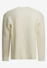 Ribbed Crewneck Sweater