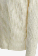 Ribbed Crewneck Sweater
