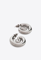 Serpent Hoop Earrings
