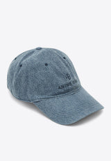 Logo-Embroidered Denim Baseball Cap