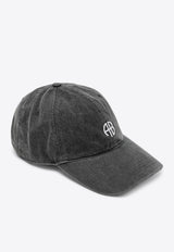 Logo-Embroidered Denim Baseball Cap