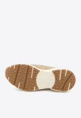 Suede Sneakers with Penny-Strap