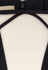 Valentino Wool-Blend Mini Dress Black 8B3VAHZ71CF0NA_NERO AVORIO_42176805