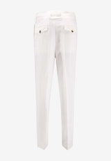 Brunello Cucinelli Straight-Leg Pants White MH255S2440C1900_Neve_40000121