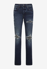 MX1 Straight Ripped Jeans