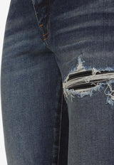 MX1 Straight Ripped Jeans