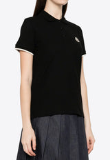 Polo T-shirt with Logo-Patch