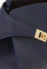 Ferragamo Medium Hug Leather Shoulder Bag Navy 219816789711NEW NAVY_New Navy_40472280
