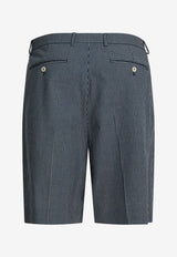 Checked Bermuda Shorts