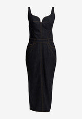 Sheath Denim Dress
