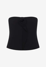 Silk Cropped Top