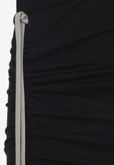 Adjustable Maxi Skirt with Logo-Patch