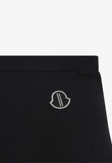 Adjustable Maxi Skirt with Logo-Patch