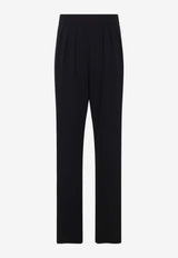 Tailored Pants with Front-Pleats