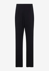 Tailored Pants with Front-Pleats