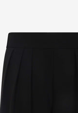 Tailored Pants with Front-Pleats