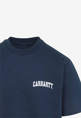 Short-Sleeved University Script T-shirt