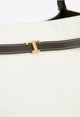 Medium Top Handle Bag with Belt