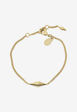 Logo-Pendant Bracelet