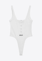 Logo-Embroidered Bodysuit