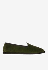 Friulane Velvet Ballet Flats