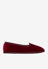 Friulane Velvet Ballet Flats