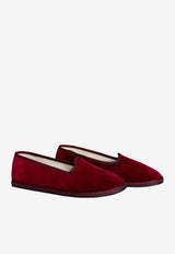 Friulane Velvet Ballet Flats