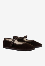 Friulane Velvet Ballet Flats