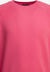 Solid Crewneck Sweatshirt