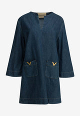 Mini Denim Dress