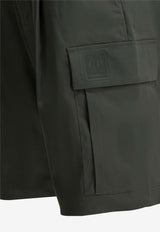 Bermuda Cargo Shorts with Pleats