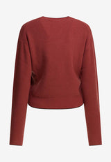 Logo-Printed Crewneck Sweater