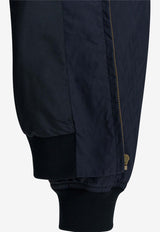 High-Neck Zip-Up Jacket