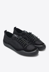 Speedrock Nylon and Suede Low-Top Sneakers