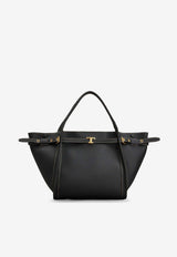 Tod's Small T Timeless Leather Tote Bag Black XBWTIMA0200WKAB999_Black_44129804
