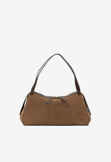 Jil Sander Medium Dune Suede Shoulder Bag Brown J08ZH0081P8936211_001e6b7c-acb9-441b-91c6-70d00ea332eb