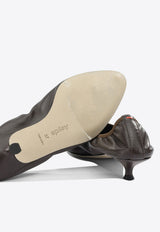 Leather Elasticated Pumps