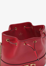 Leather Bucket Bag