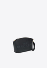 Beauty Case Bag in Pebbled Leather