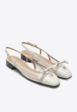 Logo-Plaque Ballet Flats