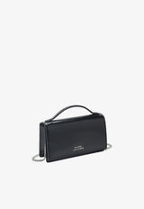 Mini Glam Mirror Top Handle Bag
