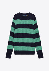 Striped Crewneck Sweater